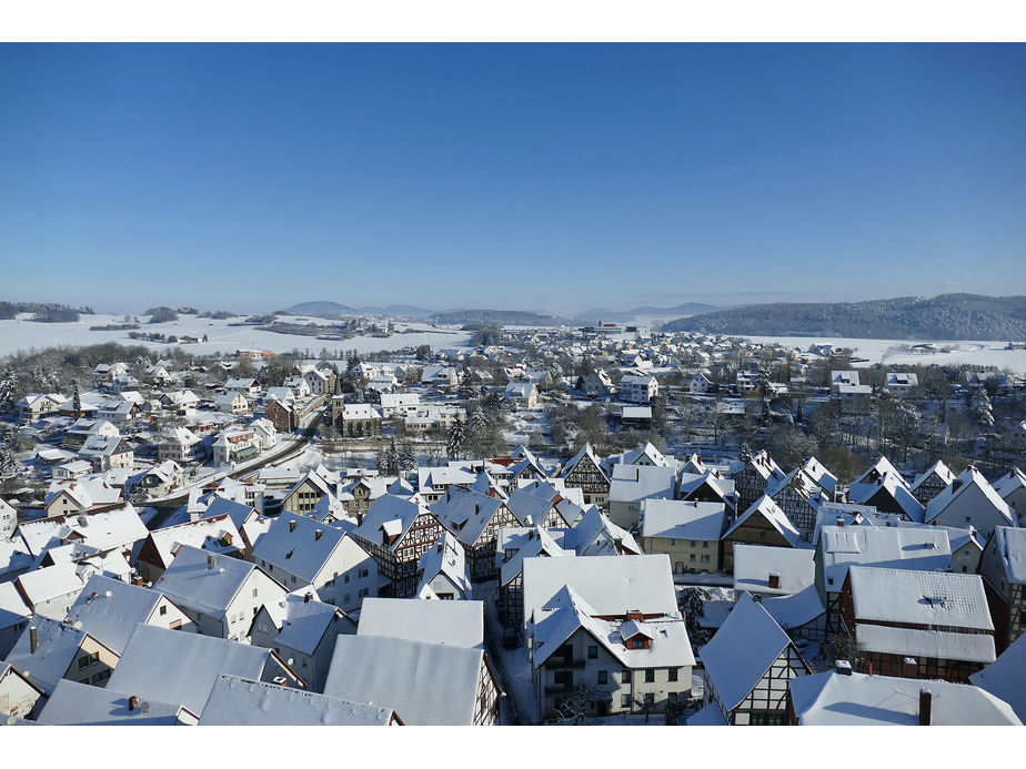Blick auf Naumburg (Foto: Karl-Franz Thiede)